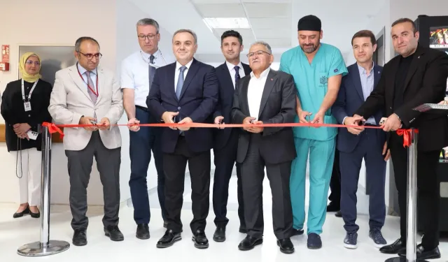 ERÜ Gevher Nesibe Hastanesi'nde yenilenen servise açılış