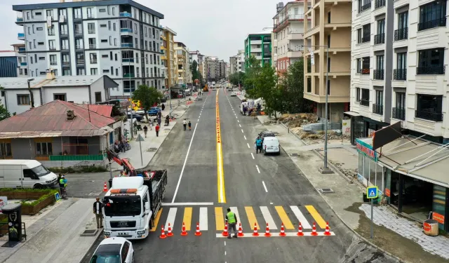 Eski Cezaevi Caddesi yeni görünümüyle trafiğe açıldı
