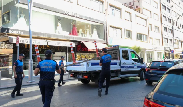 Gebze'de kaldırım işgaline geçit yok