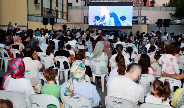 Gebze’de “Mahallemde Sinema Var” etkinlikleri sürüyor