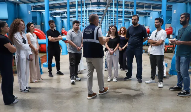 Geleceğin doktorlarından Sakarya’nın su kalitesine yerinde gözlem