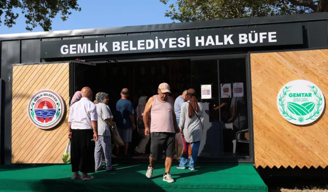 Gemlik Belediyesi’nden Kumla’ya yeni halk büfe hizmeti