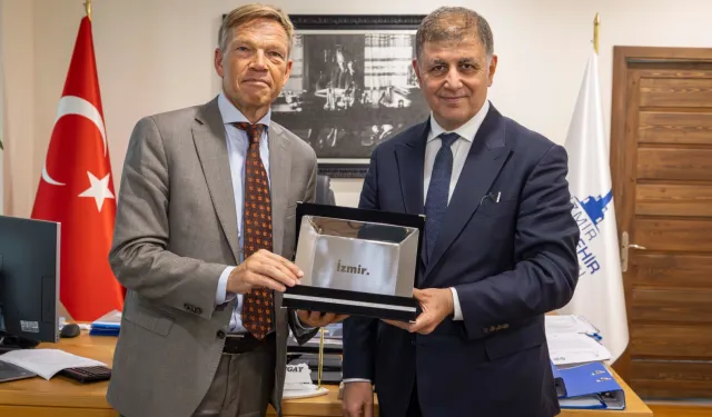 Hollanda Büyükelçisi Wijnands Başkan Tugay’ı ziyaret etti