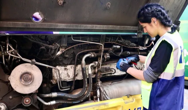 İETT bakım onarımı kadınlara emanet