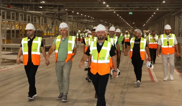 İnşaat sektörünün yapı profesyonelleri üretim aşamalarını yakından tanıdı