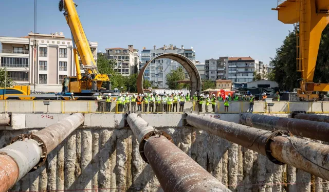 İzmir Buca Metrosu’nda tünel kazıları yüzde 77'ye ulaştı