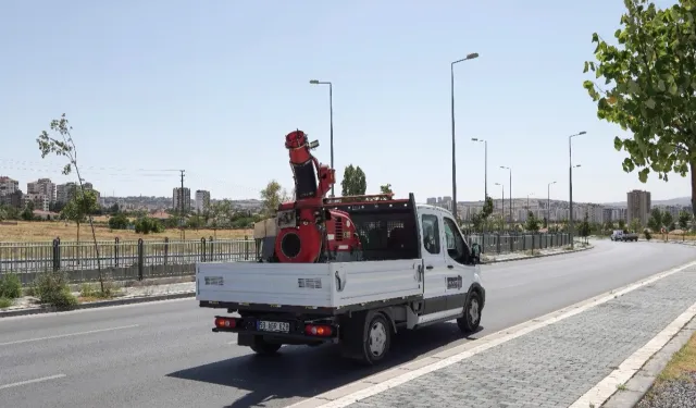 Kayseri Melikgazi ilaçlamaya hız verdi