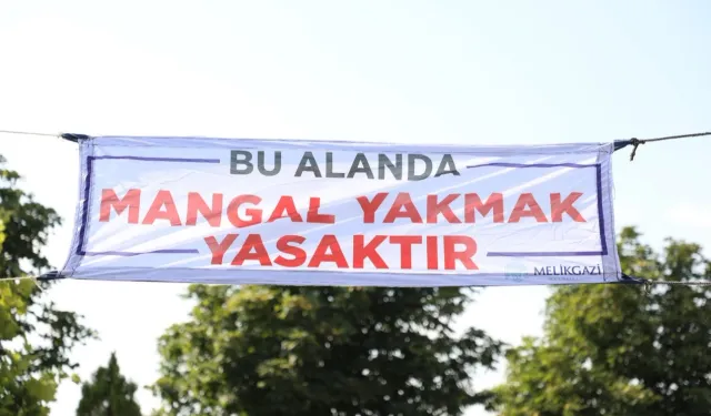 Kayseri Melikgazi'den 'mangal' önlemi
