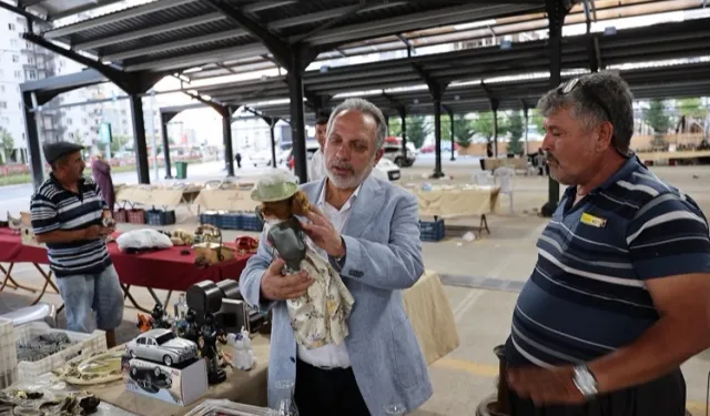 Kayseri Talas'ta antikacılar buluştu