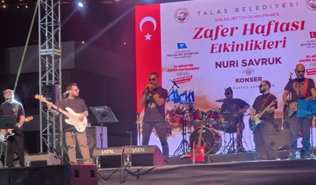 Kayseri Talas'ta Nuri Savruk coşkusu
