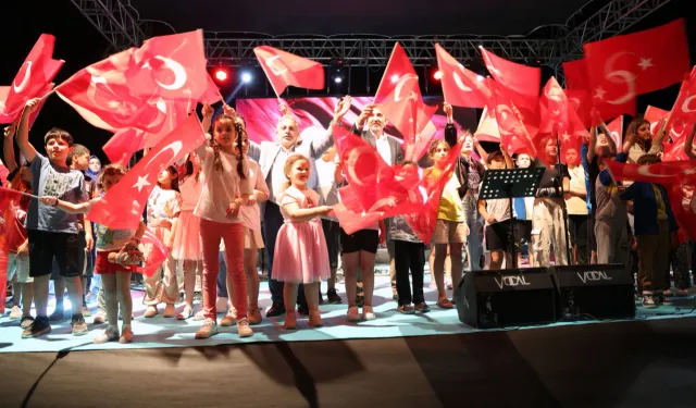 Kayseri Talas'ta Zafer coşkusu yaşanıyor