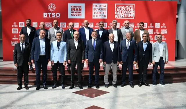Kayseri Ticaret Odası’ndan BTSO’ya ziyaret