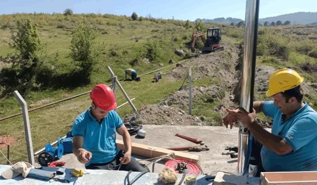 Kepsut'ta içme suyu sorunu çözüldü