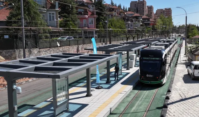Kocaeli Alikahya Tramvay Hattı’nda iki istasyon devrede