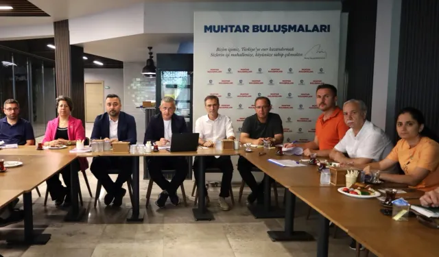 Kocaeli Büyükşehir muhtarlarla buluşuyor