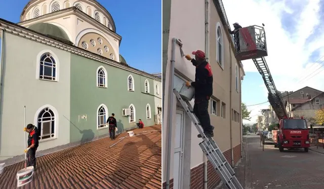 Kocaeli Büyükşehir’den 897 camide boya desteği