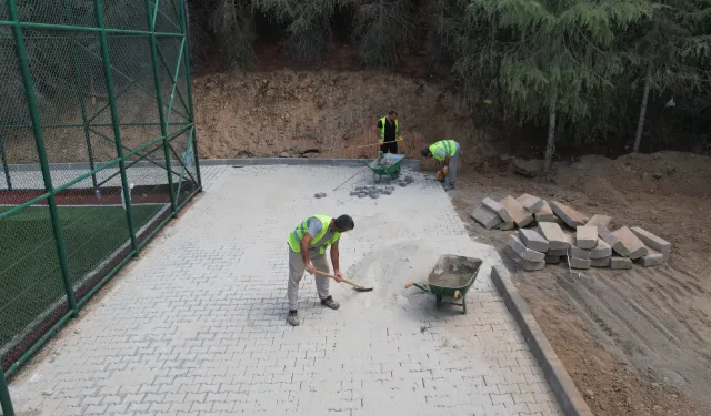 Kocaeli Çayırova'da çevre düzenleme çalışmaları