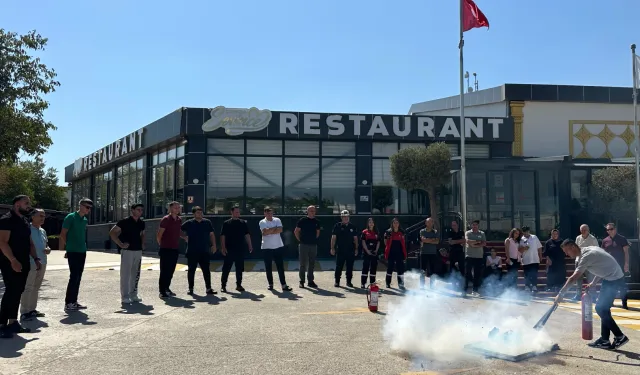 Kocaeli Çayırova'da olası yangınlara karşı eğitim seferberliği