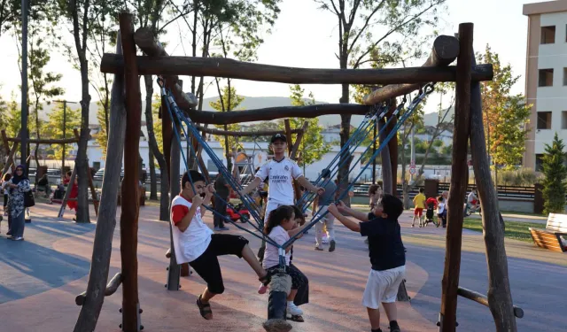 Kocaeli Derince'de 'sağlıklı' park