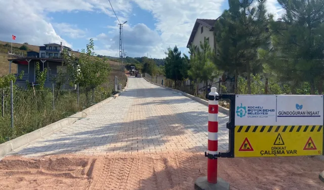 Kocaeli kırsalının yol kalitesi Büyükşehir'le artıyor