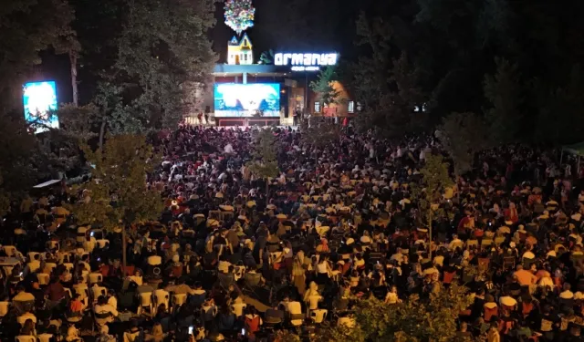 Kocaeli'de Ormanya gece sinemasına rekor katılım