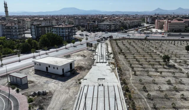 Konya'da raylı bağlantı yıl bitmeden tamamlanacak