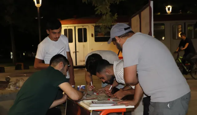 Konya'da 'Saadet'li gençlerden fidan kampanyası