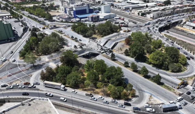 Konya’da trafik rahatlatılıyor: Marangozlar kavşağı yenileniyor