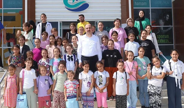 Konya'da “Yüzme Bilmeyen Kalmasın” projesinde yaz tatili coşkusu