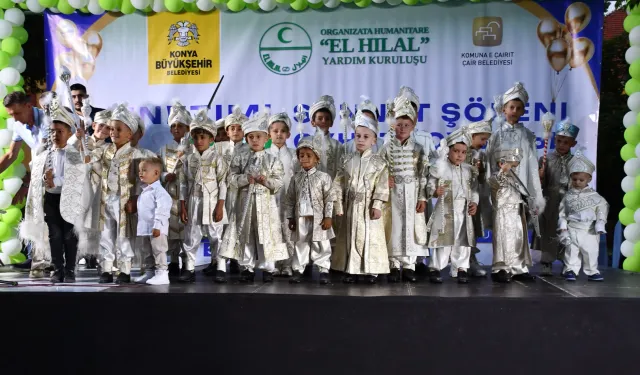 Konya'nın kardeş şehri Üsküp'te sünnet şöleni