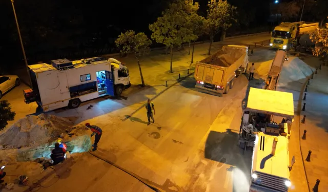 KOSKİ'den şehir merkezinde 1.678 metrelik ıslah çalışması