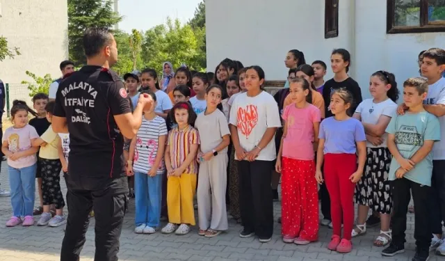 Malatya semt konaklarında deprem eğitimi