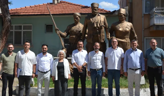 Manisa Büyükşehir Komisyon Üyeleri Demirci’yi gezdi