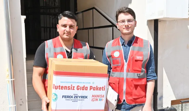 Manisa Büyükşehir’den çölyak ve fenilketonüri hastalarına gıda desteği