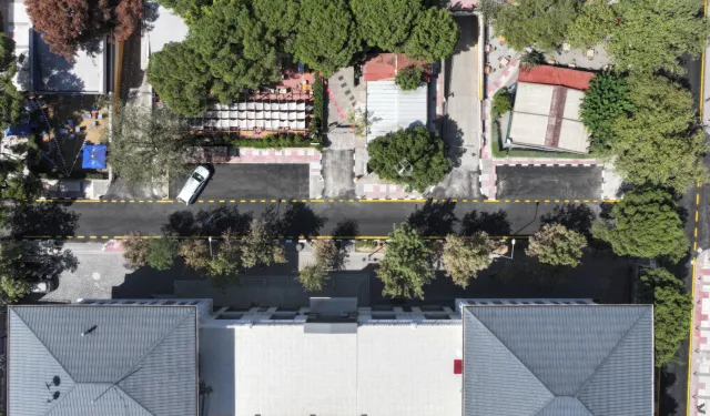 Manisa’da 15 yıllık yol yenilendi