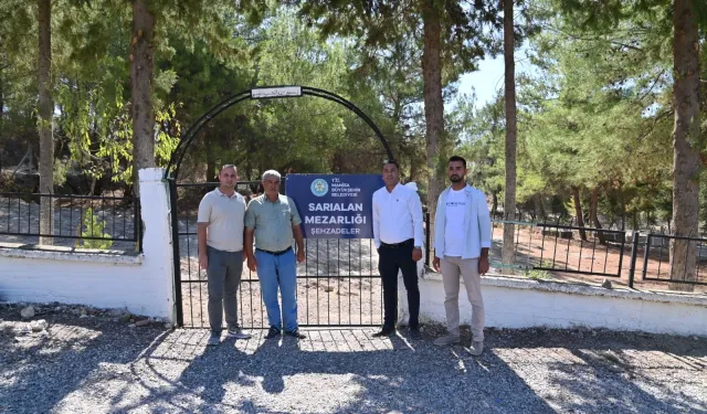 Manisa'da mezarlıklar güvenli hale getiriliyor