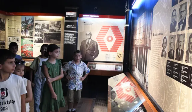 Minikler Bursa Kent Müzesi’nde tarihe yolculuk yaptı