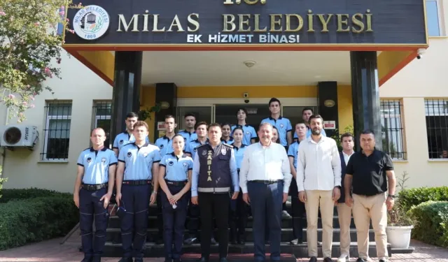 Muğla Milas'ın yeni zabıtaları görevde
