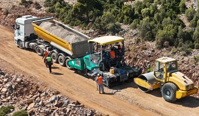 Muğla’da kırsal yollara 36,5 Milyon TL’lik yatırım başladı