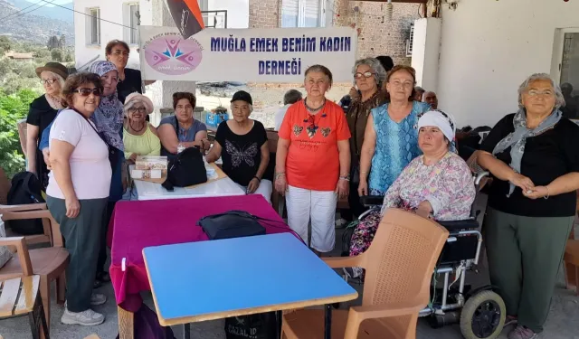 Muğlalı kadınlar emekle güçleniyor