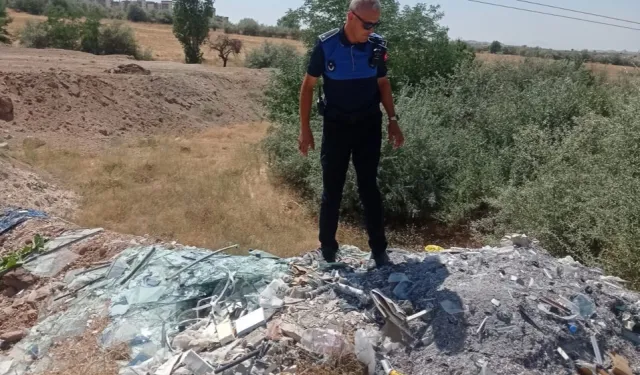 Nevşehir zabıtasından çevre kirliliğiyle mücadele