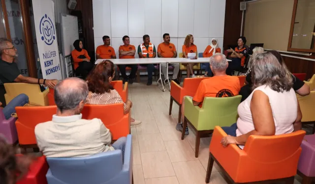 Nilüfer'de afetlere karşı alınabilecek tedbirler konuşuldu