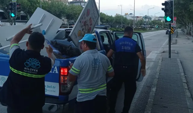 Nilüfer’de görsel kirliliğe geçit yok