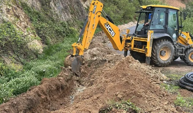 Ordu'da 3 mahallenin içme suyu altyapısını yenilendi