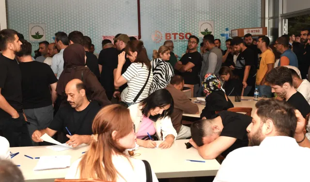 Osmangazi’de istihdam buluşması doldu taştı