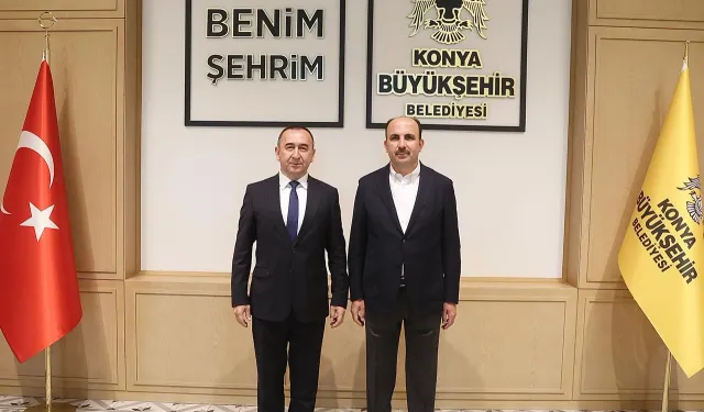 Özbekistan Büyükelçisi Khaydarov’dan Konya’ya ziyaret