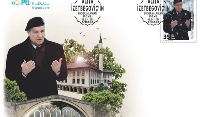 PTT AŞ'den İzetbegoviç'e özel pul