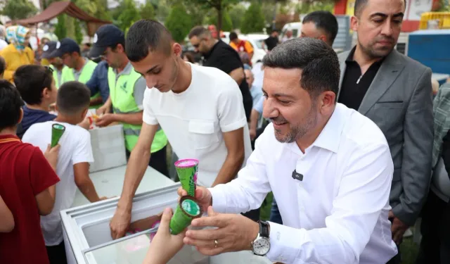 Rasim Arı'dan Nevşehirli çocuklara limonata ve dondurma