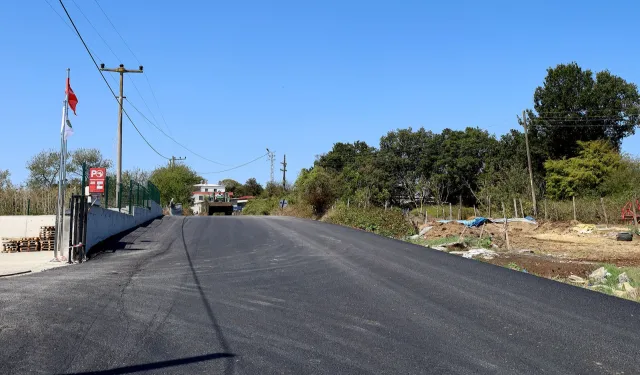 Sakarya Kaynarca’ya sıcak asfalt