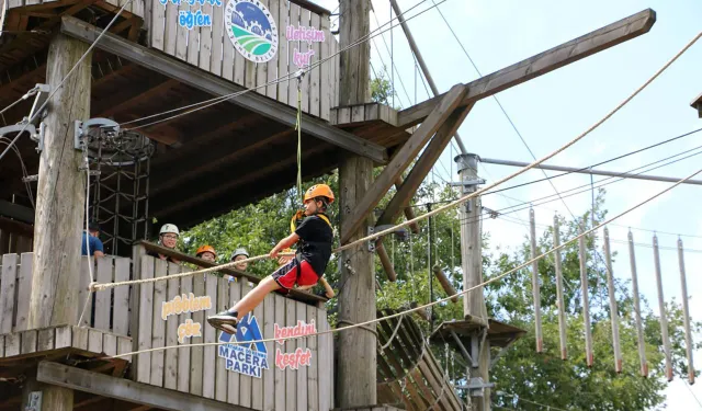 Sakarya'da yaz kurslarına maceralı kapanış